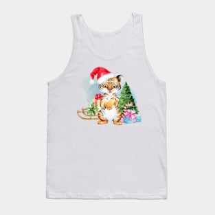 New Year Symbol - Tiger, Christmas Tiger Tank Top